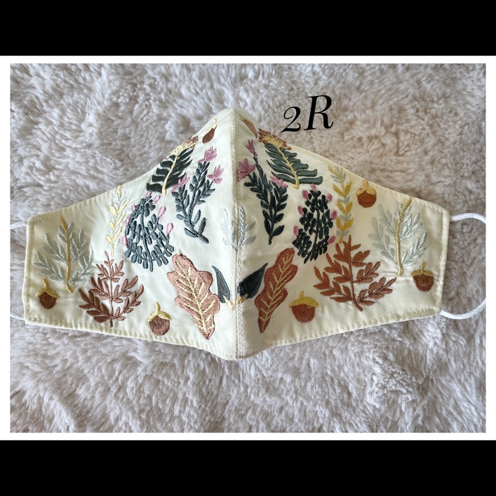 Embroidery Handmade Mask